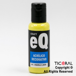 ACRIL.DECOR.EQ 303 AMARILLO LIMON 50ML X 1